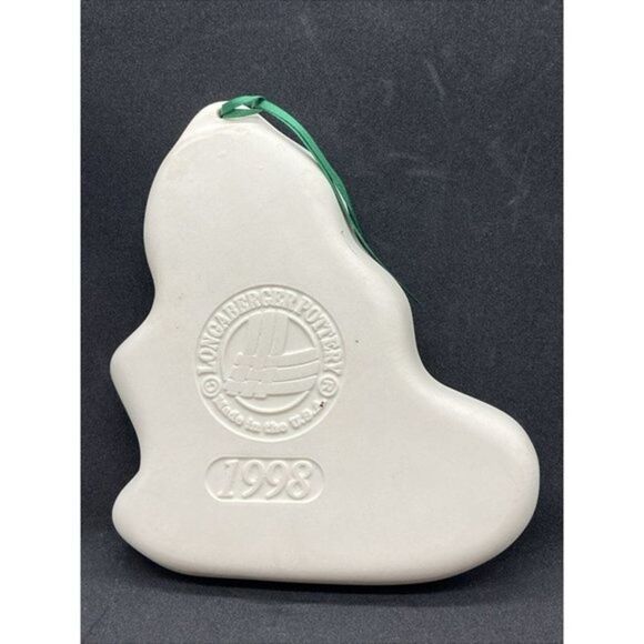 1998 Longaberger Pottery 6" Snowman  Cookie Mold - Picture 2 of 6